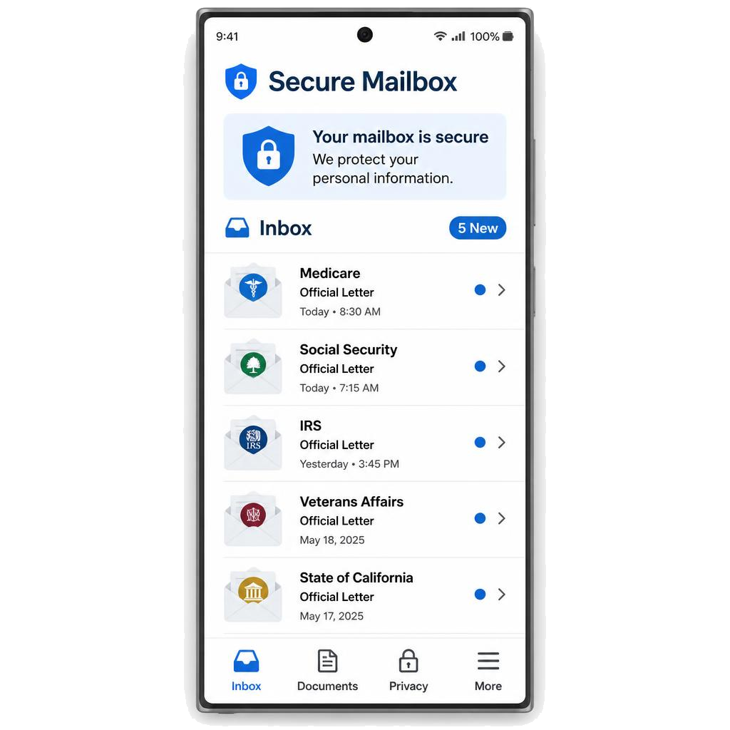 Altinn og digital post (Samsung)