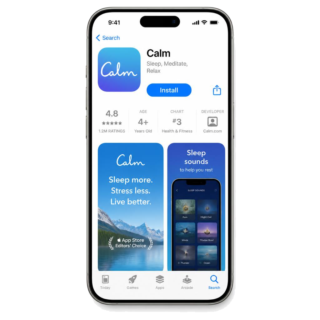 Apper – last ned, oppdater og slett (iPhone)