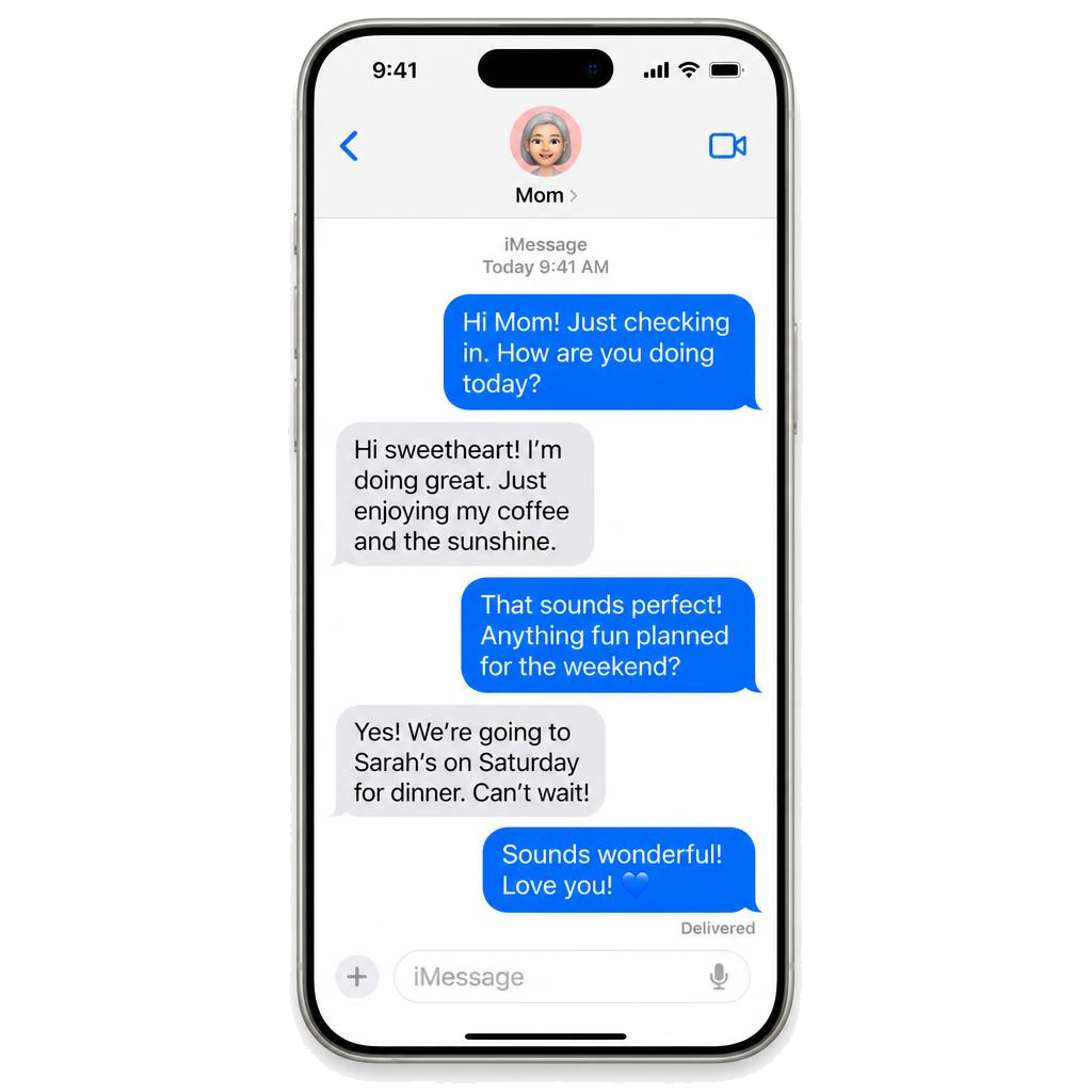 Meldinger (iPhone)